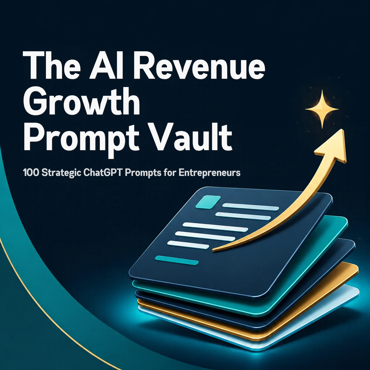 The AI Revenue Growth Prompt Vault — 100 Strategic ChatGPT Prompts for Entrepreneurs